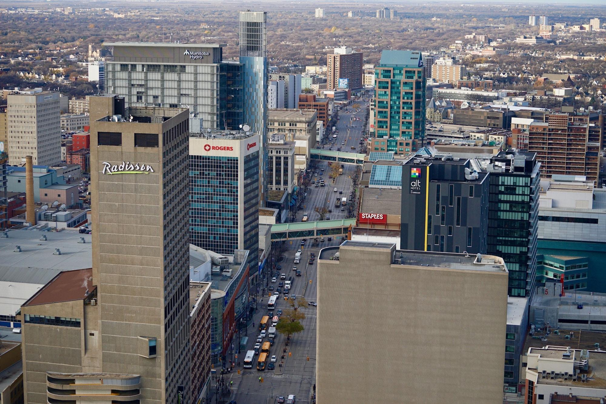 Radisson Hotel Winnipeg Downtown Kültér fotó